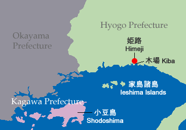 Himeji map